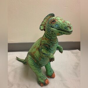 Applause 1992 HADROSAURUS Plush Green Dinosaur Determined Productions